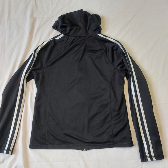 Champion C9 Mesh Black Zip Up Womens Hoodie, Small - Picture 8 of 11